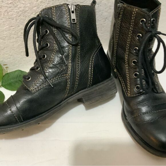 Sofft Lace Up Ankle Boots black women size 8.5 M - Picture 9 of 15